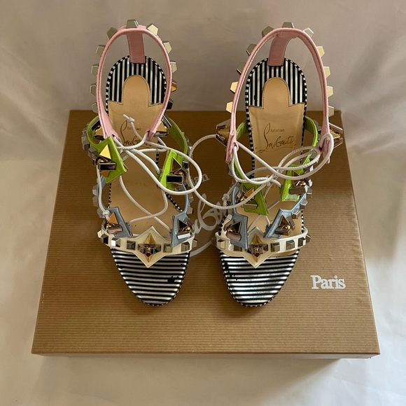 Christian Louboutin Multiplatcool Kid Sandal - Picture 6 of 12